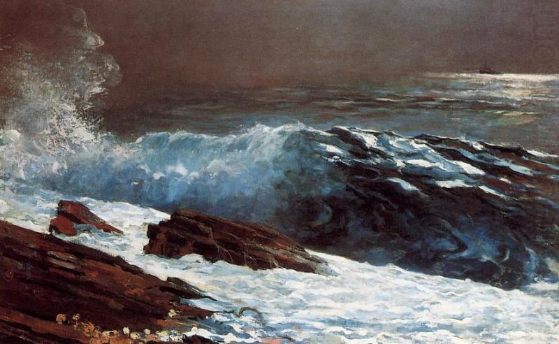 Winslow Homer Sunlight on the Coast, oil painting picture